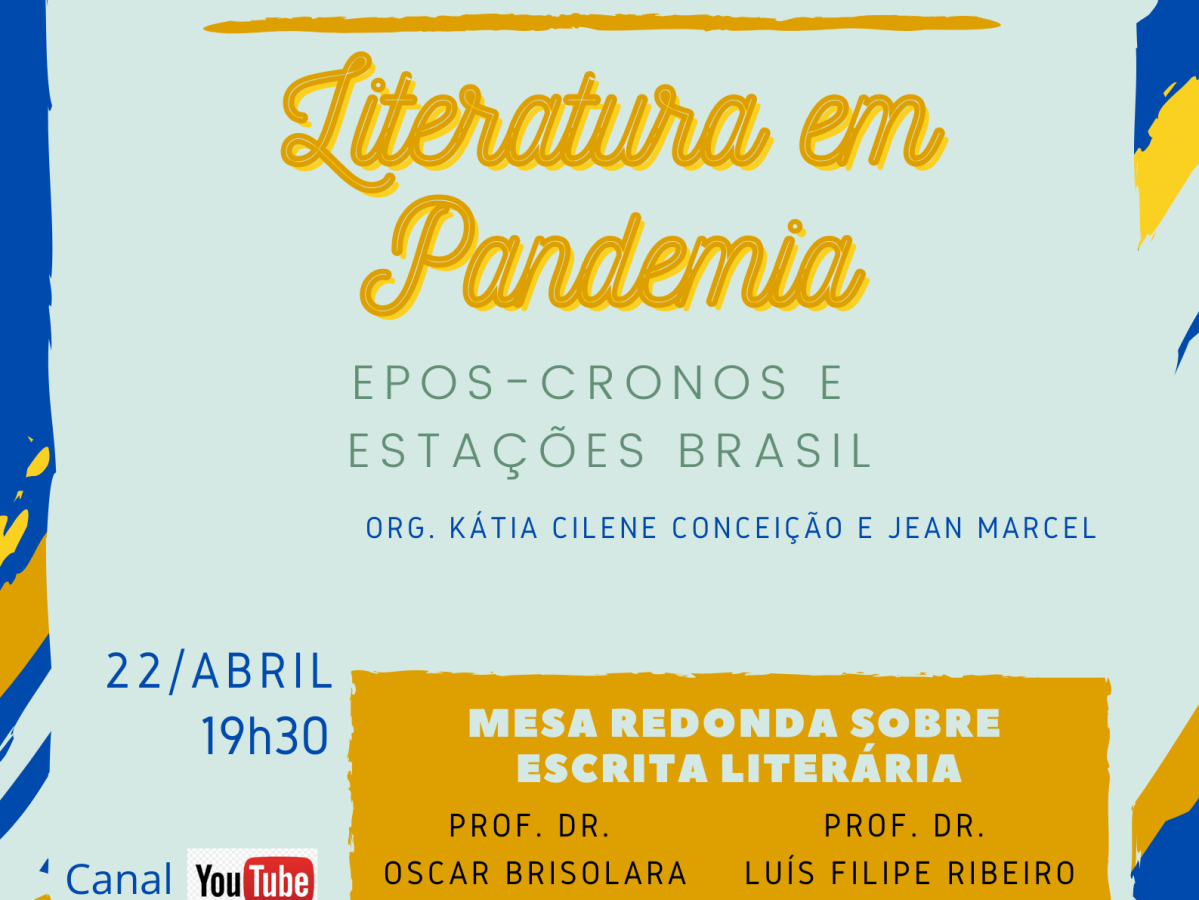 Núcleo de Ensino e Pesquisa em Língua e Literatura convida para lançamento do livro Literatura em Pandemia